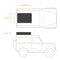 Darche Hi-View Medium Roof Top Tent (T050801621C)