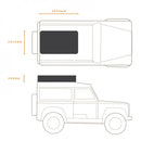 Darche Hi-View Large Roof Top Tent (T050801625)