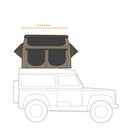 Darche Basecamp 2200 Roof Top Tent (T050801636)