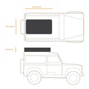 Darche Basecamp 2200 Roof Top Tent (T050801636)