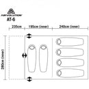 Darche Air Volution At-6 Tent New T050801816