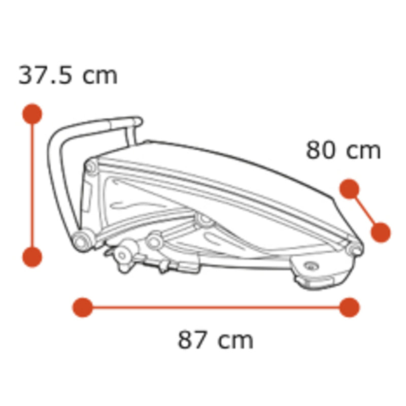 Thule Chariot Sport2 Yellow 10201024AU