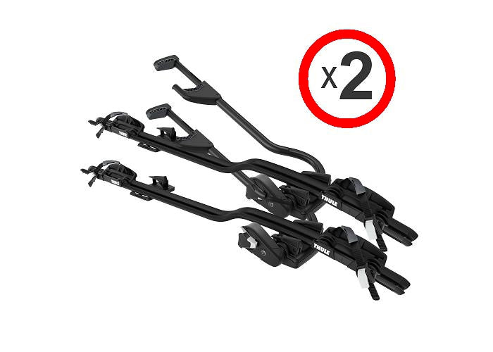 Thule Proride 598002 black 2 pack (Matching Locks) - Car Racks