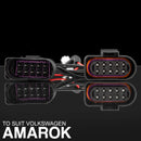 Stedi VW Amarok Headlight Piggy Back Adapter VOLKSWAGEN-AM-ADAPTER