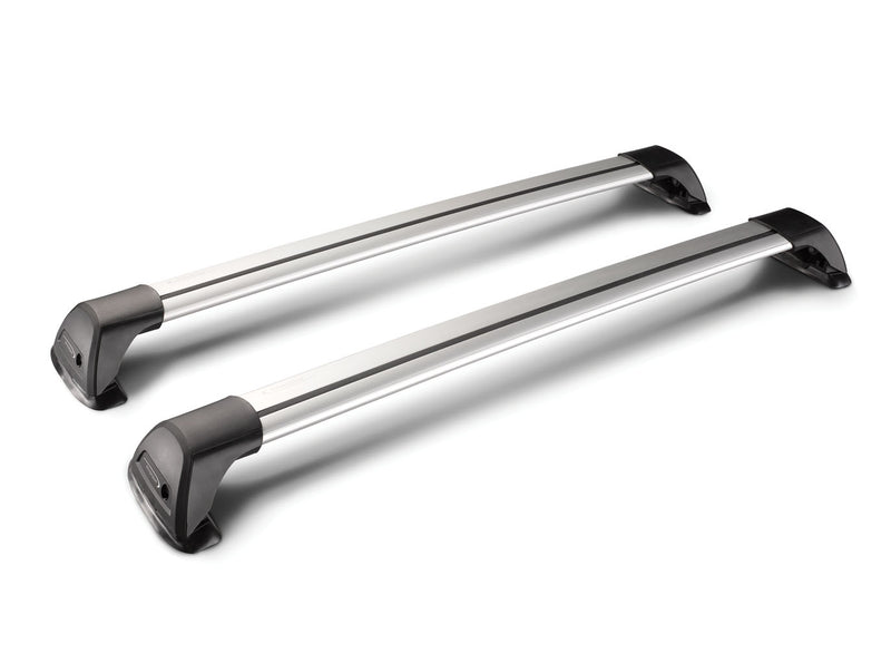 Yakima Flush Bar Silver Roof Rack Pair S10Y - 8050185