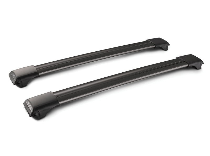 Yakima Rail Bar Black Roof Rack Pair for Raised Rails S45YB - 8050241