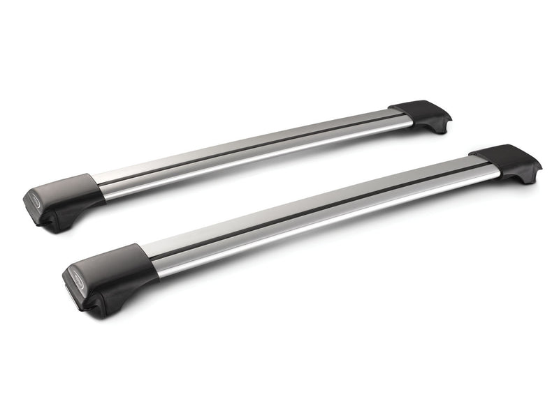 Yakima Rail Bar Silver Roof Rack Pair for Raised Rails S43Y - 8050202